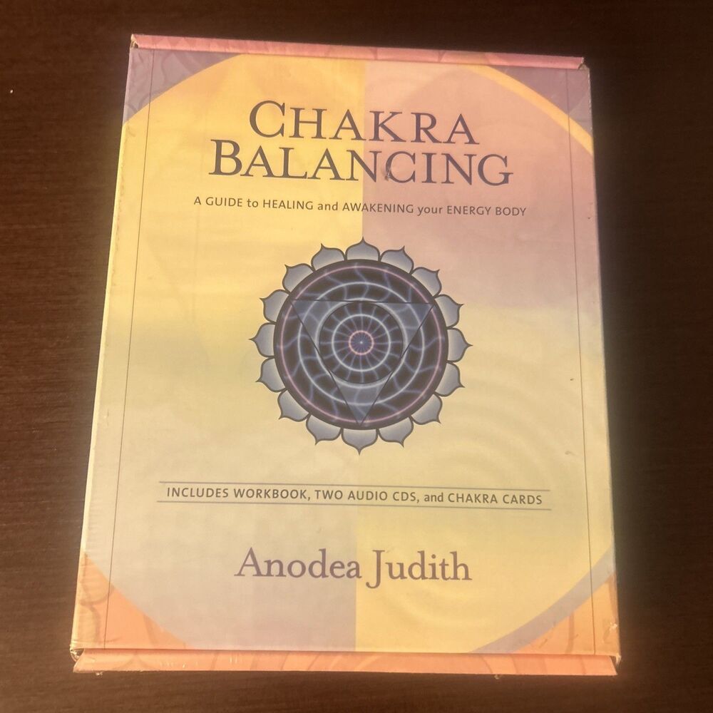 Chakra Balancing Kit * by Anodea Judith (CD, 2003, Sounds True)